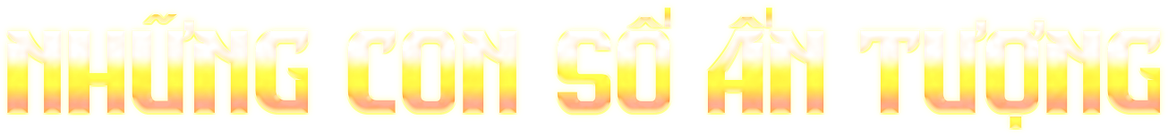 Những con số ấn tượng